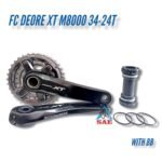 crankset deore xt m8000-2 34x24t 170-1