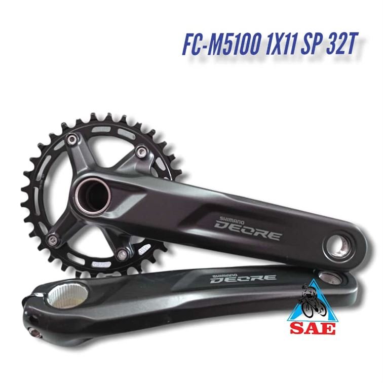 crankset deore m5100-1 10-11sp 32t 170mm w-o bb-2