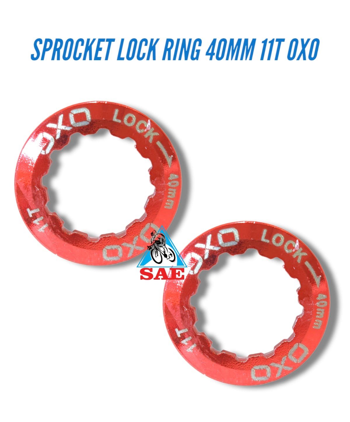 sprocket lock ring 40mm 11t oxo r