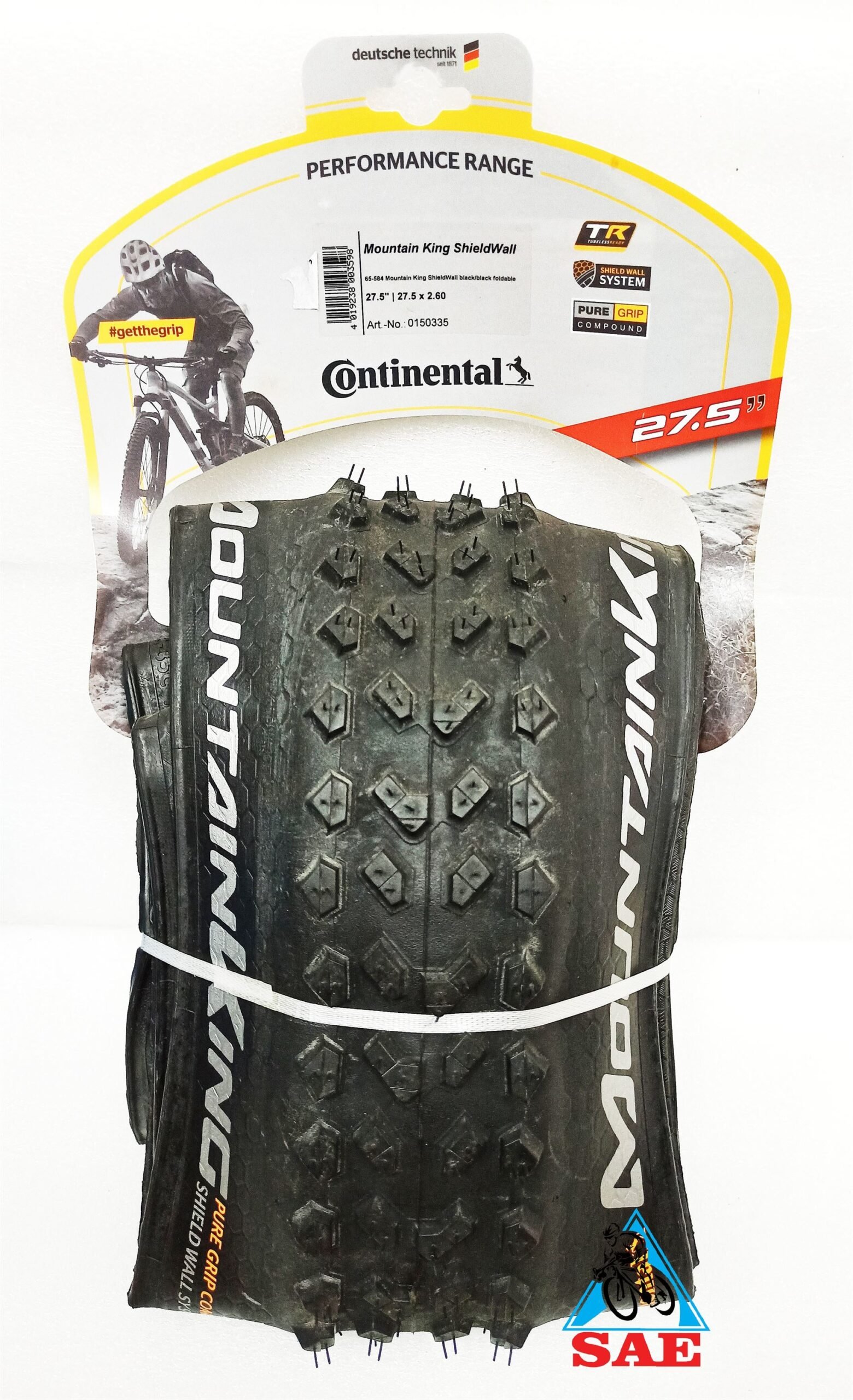 tire 27.5x2.6 conti 65-584 mountain king shieldwall bk-bk fold