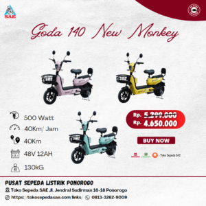 goda new monkey 140