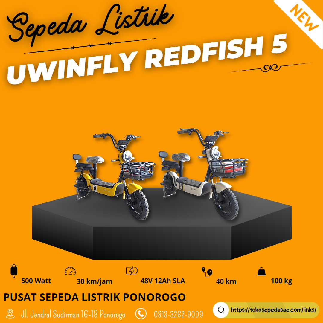 electric motorcycle uwinfly redfish 5