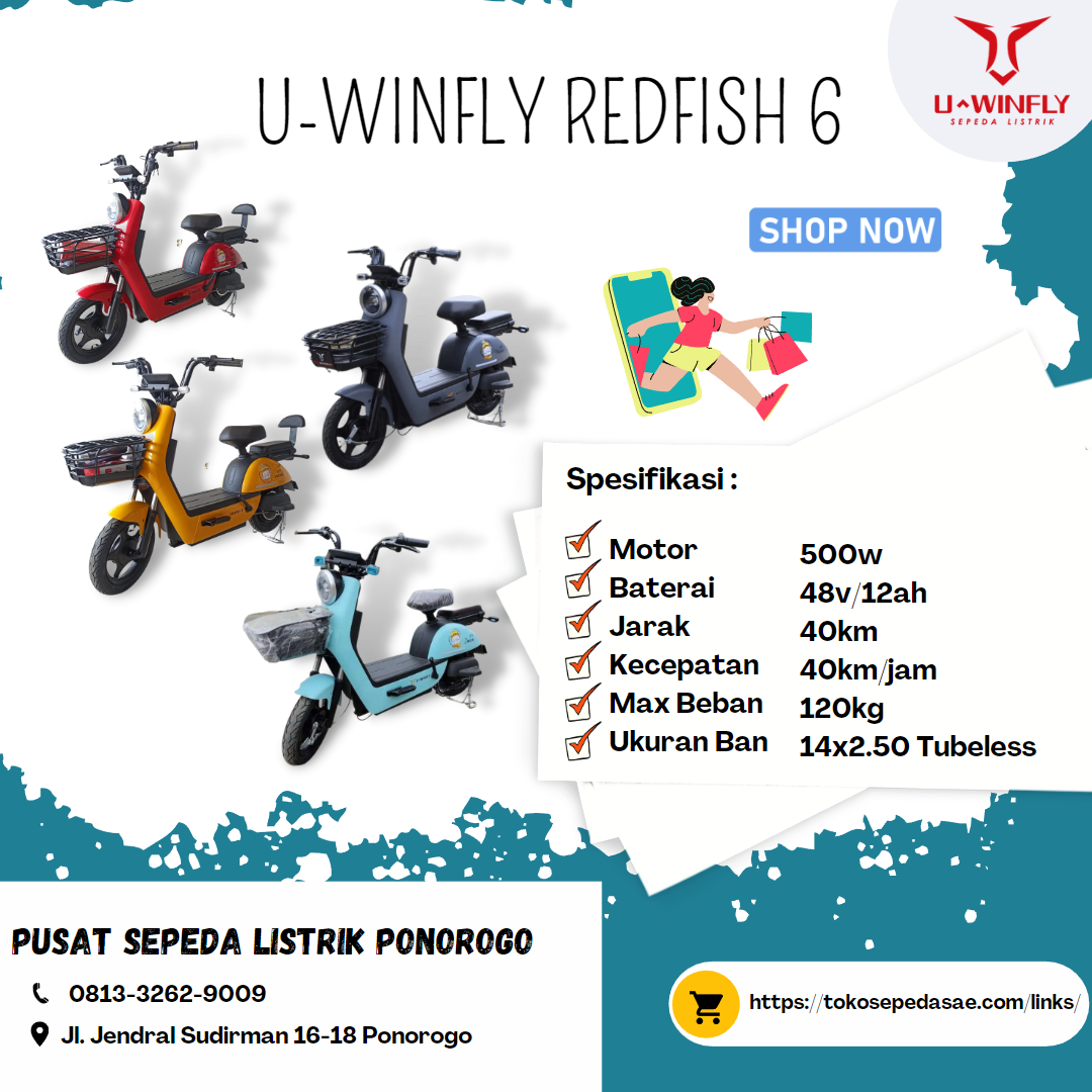 electric motorcycle uwinfly redfish 6